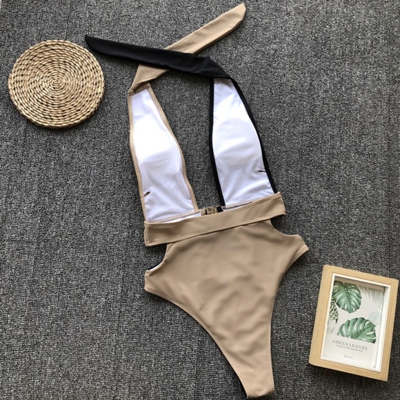 Two Tone Swimsuit - Picture 4 of 4